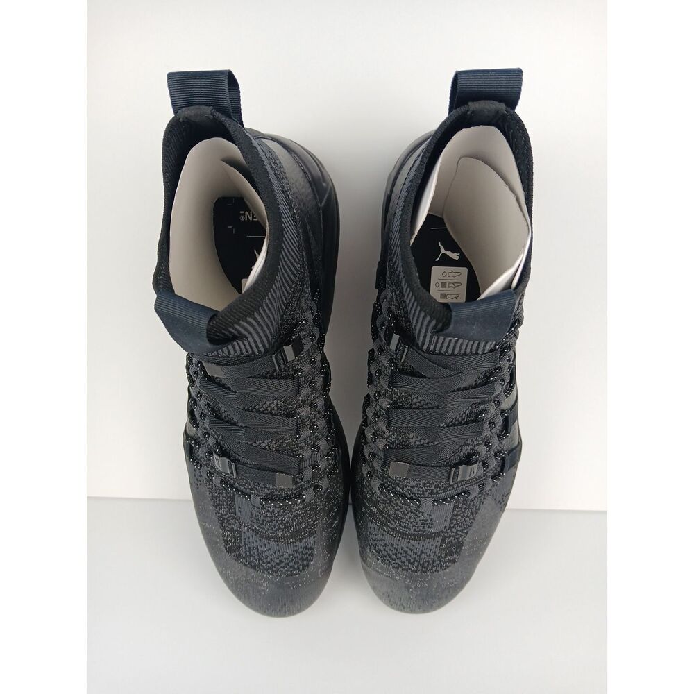 Puma  Blaze of Glory Knit Mid Neme Phantom Black Sneakers 388814-01 Men's Sz 11 - Picture 15 of 16